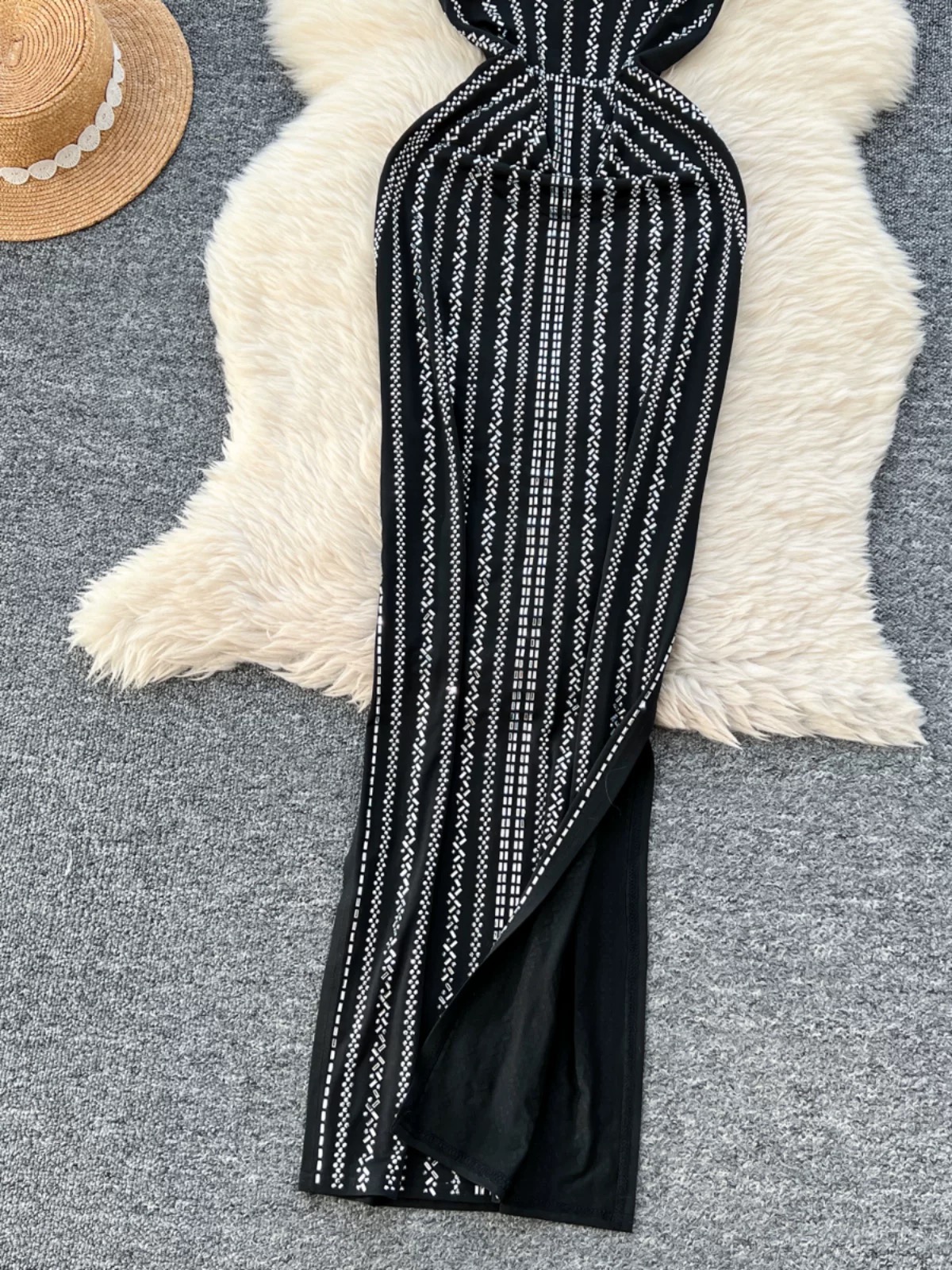 Mariel embellished dress FBC439 images